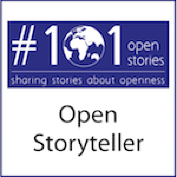 Open storyteller badge